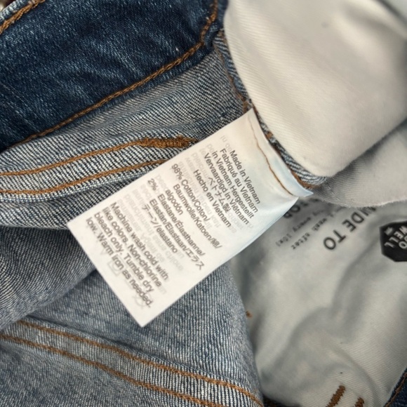 Madewell Women's Size 27 Blue 9" High Rise Skinny Jeans - Picture 5 of 6